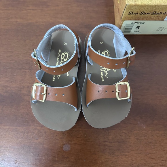 Salt Water Sandals by Hoy Tan Kids Sandals - Picture 2 of 7